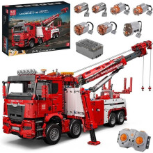 bouwblok compatibel met gemotoriseerde brandweerauto model bouwstenen kinderen 4883 stuks.bazarland30