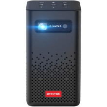 Mini draagbare projector - BYINTEK - P20 - Wi-Fi - Bluetooth - LED DLP met oplaadbare batterij