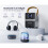 Mini Projector - WIMIUS - 1080p - 8000 Lumen - WiFi 5G - Bluetooth 5.2 3