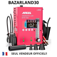 Diagnosetool - ANCEL - L3000 - Rooklekkagedetector - Voeding - Rood