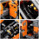 Technic Jeu de Construction Technic Tout-Terrain Télécommande - Technic Avtoros Shaman 8x8 ATV - 2500 Pièces 4