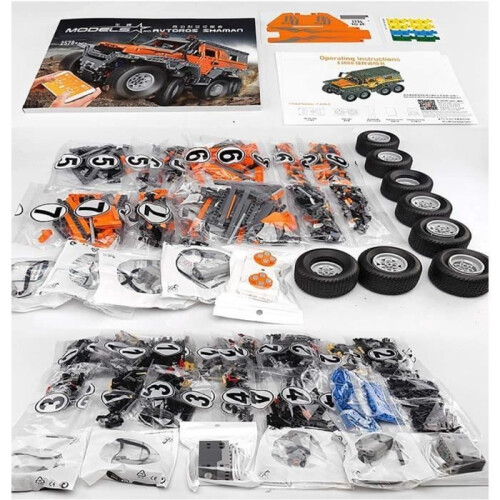 Technic Jeu de Construction Technic Tout-Terrain Télécommande - Technic Avtoros Shaman 8x8 ATV - 2500 Pièces 2