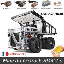 Mijnbouw kiepwagen - Terex - T284 - 2044 PCS - Afstandsbediening - 6 wielen Heavy-Duty