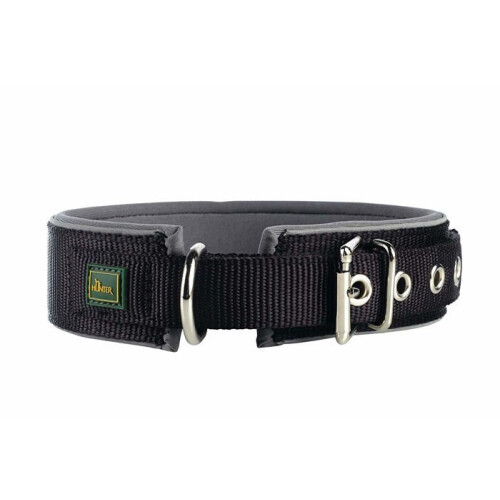 Hunter Collar - HUNTER - 64121 - Reflective - 45 cm - Large dog - Black