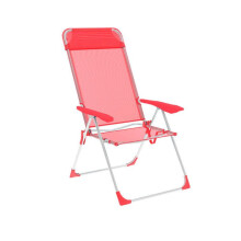 Cadeira Dobrável - Marbueno - Corail - Alumínio - 5 Posições - Design Moderno