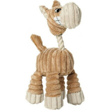 Dog Toy - Hunter - 60675 - Huggly Giraffe - Corded Fabric - 9x23x9 inches - Beige