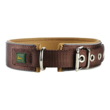Collar - HUNTER - 64095 - Reflective - 45 cm - Brown - Large dog