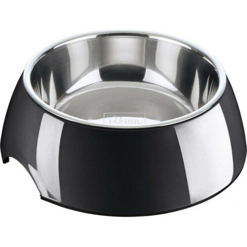 Hunter Gamella - HUNTER - 91368 - Melamina 160ml - Nero - Accessorio per cane e gatto