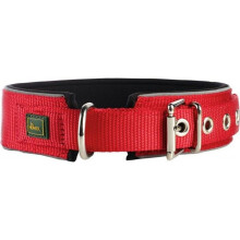 Collare per cane - Hunter - 64112 - Neoprene riflettente - Rosso/Nero - Taglia 44-51 cm