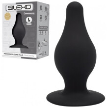 SilexD Dual Density Tapered Silicone Butt Plug Large