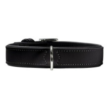 Collare per cani - HUNTER - 47549 - Nero - Pelle artificiale - Taglia media