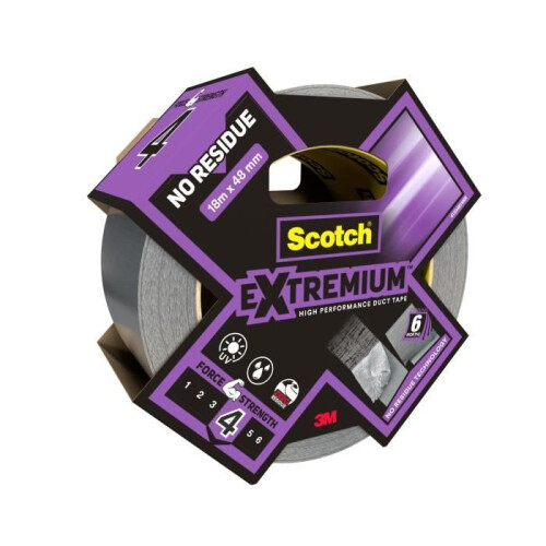 3M 3M Reparaturgewebe Extremium ohne Rückstände - Grau - 18mx48mm