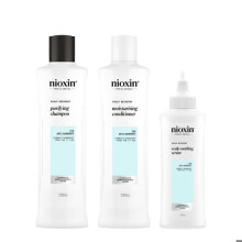 Nioxin Päänahan Hoitopakkaus Trifasico Shampoo 200ml Hoitoaine 200ml Seerumi 100ml