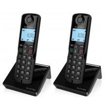 Draadloze telefoon - Alcatel - S280 Duo Ewe - DECT - Zwart - Handsfree