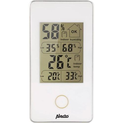 Innenthermometer mit Feuchtigkeitsanzeige, batteriebetrieben 1