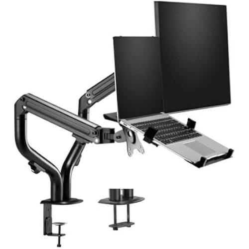 Support de Table - AISENS - DTL32TSR-195 - 3 pivots - 2 bras - 8Kg 1