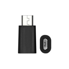 Adaptador USB C a Micro USB - Ewent - EW9645 - 5V - Negro - 1A