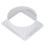 ABS Quadrat-Rund-Abluftschlauchadapter 150 mm 14