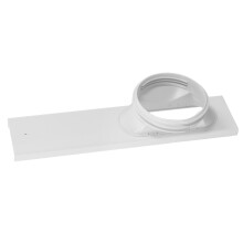 4 Stück AC-Fensterlüftungskit aus PVC/ABS, 16,9–55,1 Zoll