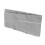 Universelles Fensterrahmen-Baffle-Set 4 m Silber-Grau 11