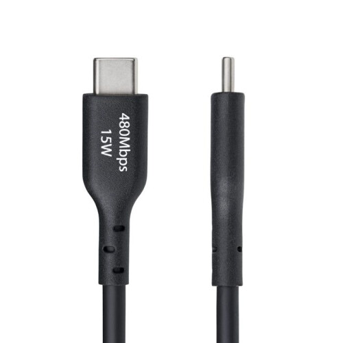 StarTech.com StarTech.com USB-A to USB-C Cable 3m Fast Charging 3A USB 2.0 TPE Black 2