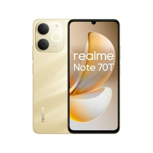 REALME Note 70T 4G (LTE) Smartphone 4GB/128GB Guld