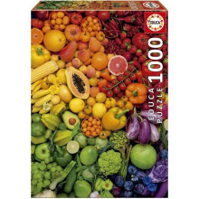 Puzzle - EDUCA - Vitamine Colorate - 1000 pezzi - Multicolore - Astratto - Per adulti