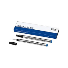 Nachfüllmienen Stylo - Montblanc - 128227 - Set von 2 - Rollerball - Königsblau