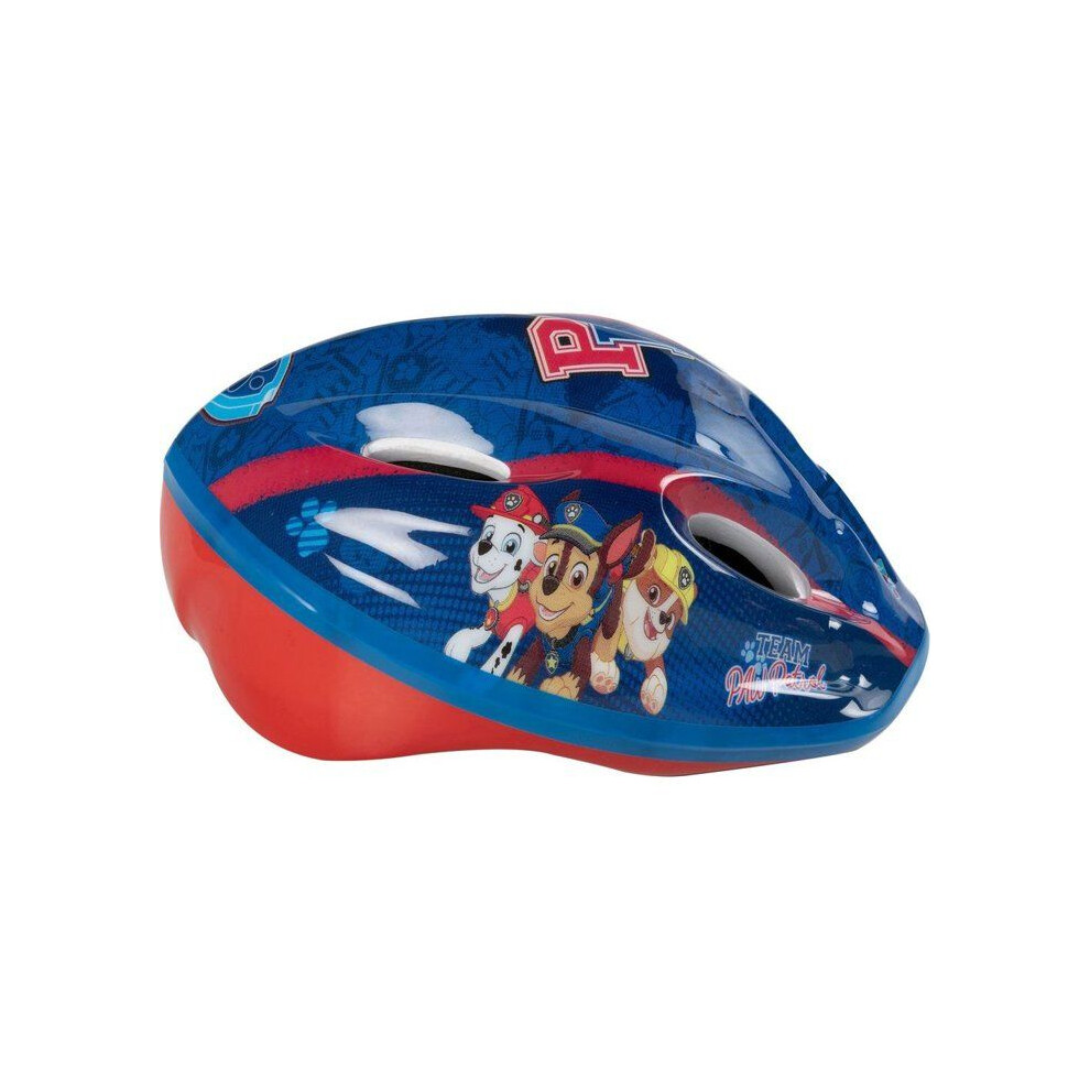 Paw Patrol Bike Helmet - Bike Helmet Boy - And - 52-56 Cm - Adjustable Blue/Red