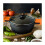 Casserole - PINTI - CM32 - 2 poignées - Antiadhésif - Couverture incluse 2