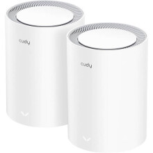 Meshnetwerk - Cudy - M1800 - Wi-Fi 6 - 1800 MBit/s - 2.4 GHz, 5 GHz