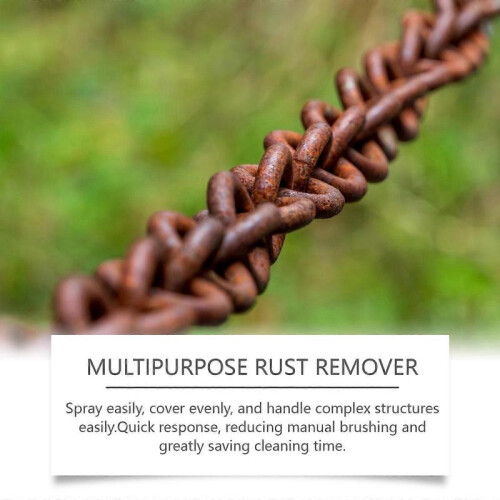 Multi-Purpose Rust Remover Spray - Effective Metal Stain & Yellow Rust Cleaner, 100ml 1