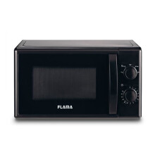 Four Ă micro-ondes - Flama 1834FL - Comptoir 20L 700W - Rotatif - Noir
