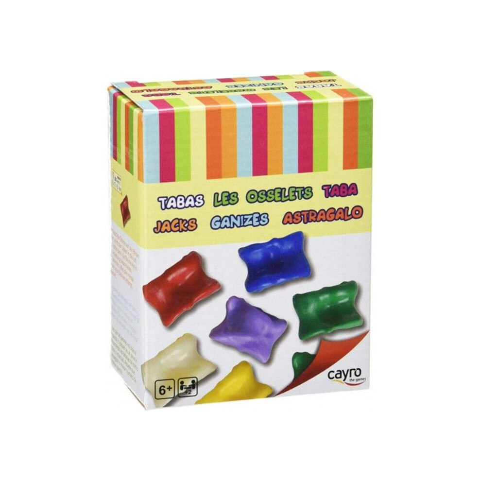 Cayro - Tabas Game - Gioco Da Tavolo Per Bambini E Adulti - Gioco Educativo Per 6 Anni - Classico Gioco Per Lo Sviluppo Delle Capacità Motorie - Ideale Da Regalare-image