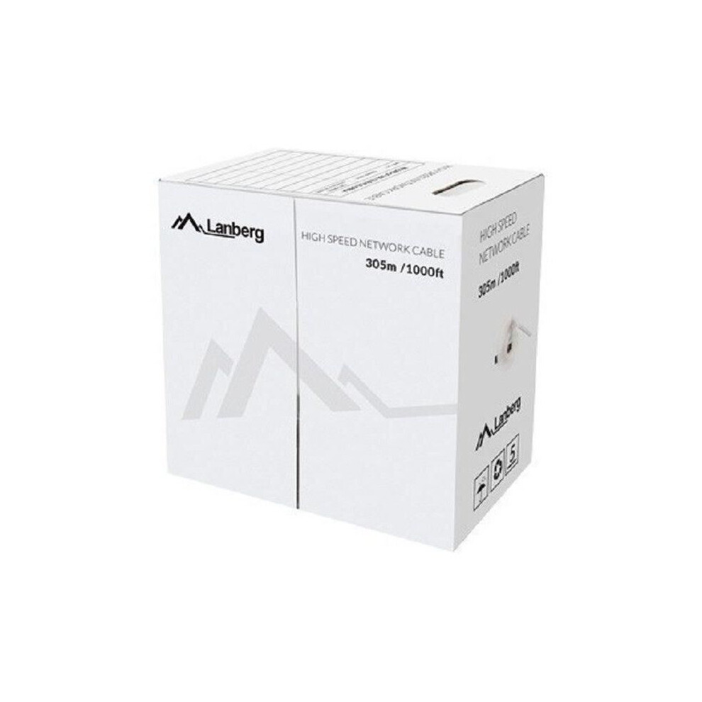 Lanberg LCU5-12CU-0305-Y-Netzwerkkabel (UTP, 305 m, Kat.5e, gelbe Farbe) (U/UTP, CAT5e, 305 m), Netzwerkkabel - Bild 5