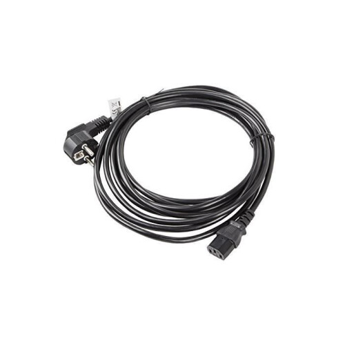 Lanberg CA-C13C-11CC-0050-BK power cable Black 5 m C13 coupler CEE7/7 1