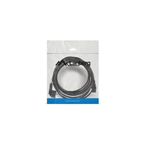 Lanberg CA-C13C-11CC-0050-BK power cable Black 5 m C13 coupler CEE7/7 2