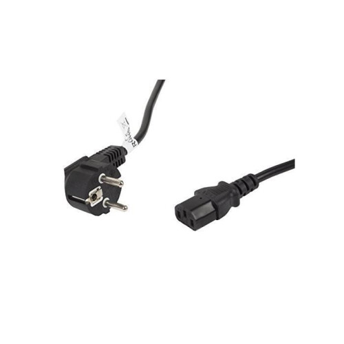 Lanberg CA-C13C-11CC-0050-BK power cable Black 5 m C13 coupler CEE7/7