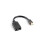Lanberg AD-0003-BK mini Displayport (han) -> Displayport (hun) adapterkabel sort 1