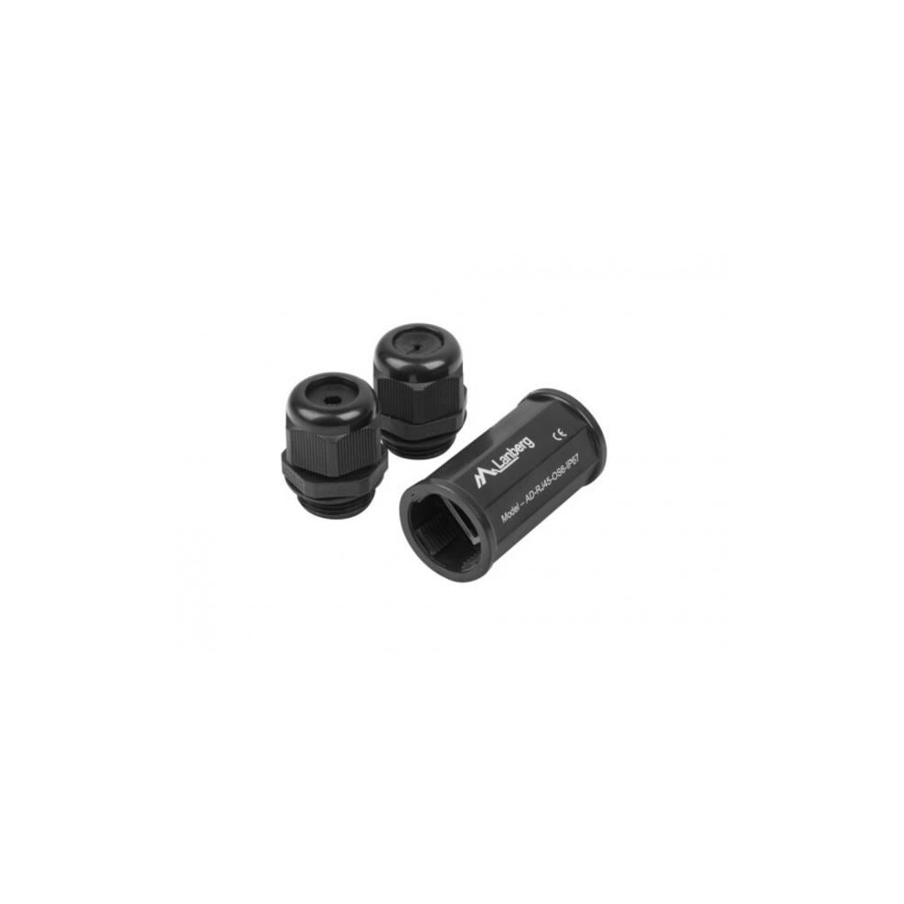 Lanberg AD-RJ45-OS6-IP67 RJ45 INLINE COUPLER IP67 CAT.6 FTP WATERPROOF (FTP, CAT6, 0.33 m), Netzwerkkabel - Bild 5