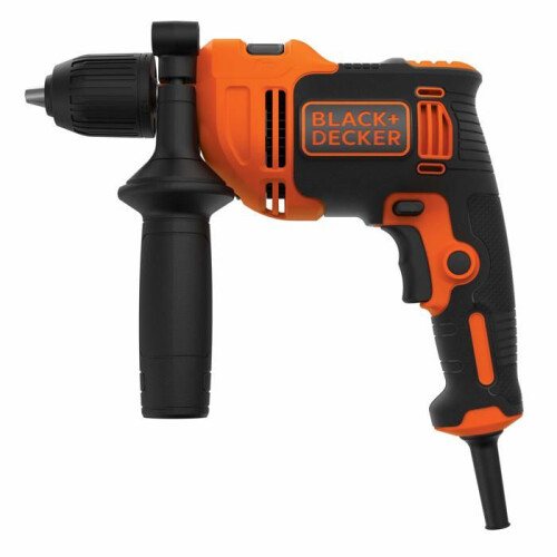 Black + Decker Schlagbohrmaschine 1 Geschwindigkeit 710 Watt BEH710K-QS 2