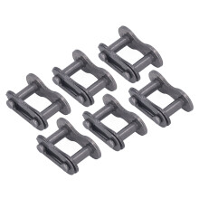 Conjunto de eslabones de cadena para bicicleta y motocicleta, 16 piezas, enlaces de rodillo reutilizables.