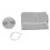 Kit universal de sellado de ventanas de 3 m 9.8 ft - Gris plateado 4