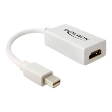 Video/audio kabel DeLOCK - DisplayPort/HDMI - Ultra-compacte connector - 18 cm