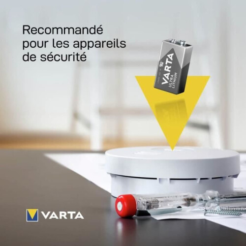 Varta VARTA Ultra Lithium 9V Batterie 2