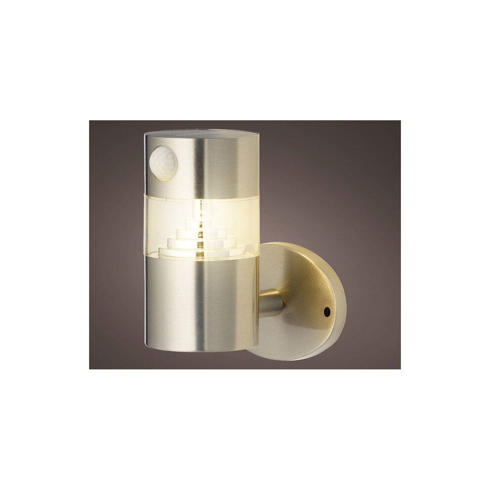 Kaemingk Led Solar Powered Wall Cylinder Light-image
