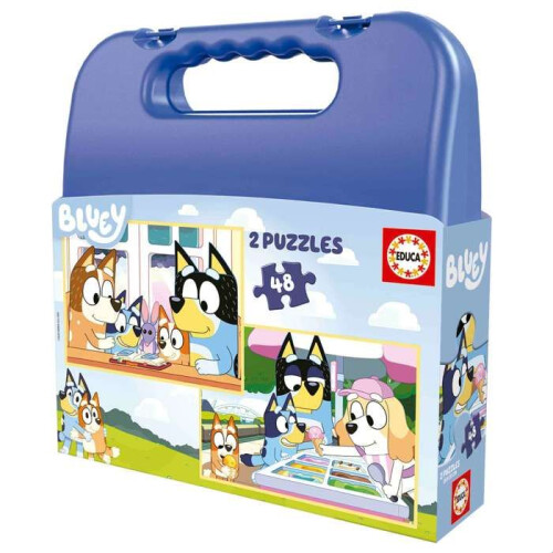 Bluey Valigia 2 Puzzle 48 pezzi