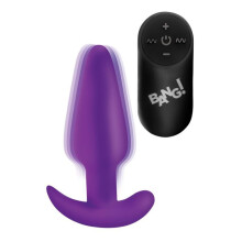 Xr Brands Vibrerende Silikone Analplug med Fjernbetjening