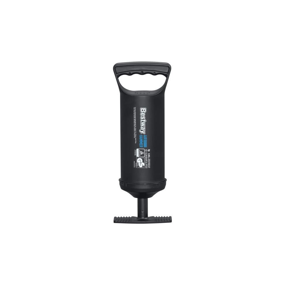 BESTWAY Inflador Manual Air Hammer 10,8x8,8x30 cm Negro-image