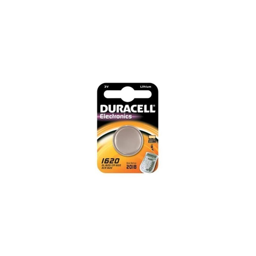 2X Pila Duracell Cr 1620 Batteria Lithium-image